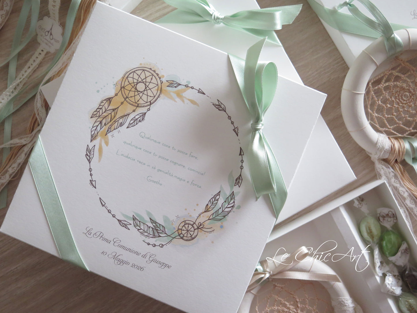 Ceramic Dream Catcher Favor Set
