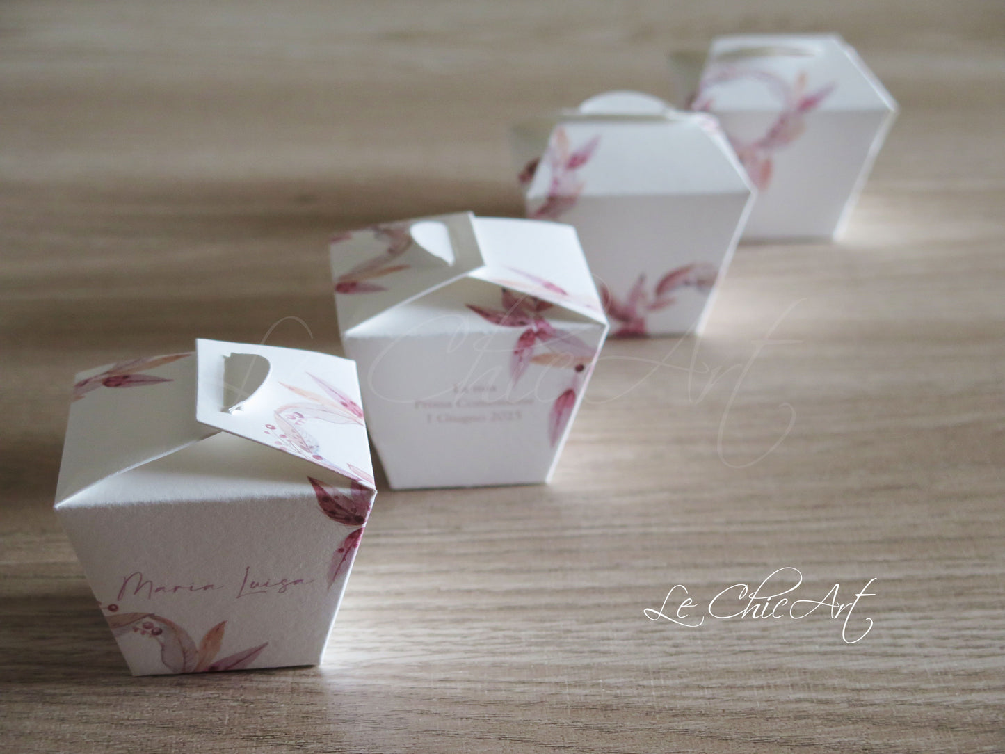 Bomboniere candy box acchiappasogni comunione impilabili eleganti