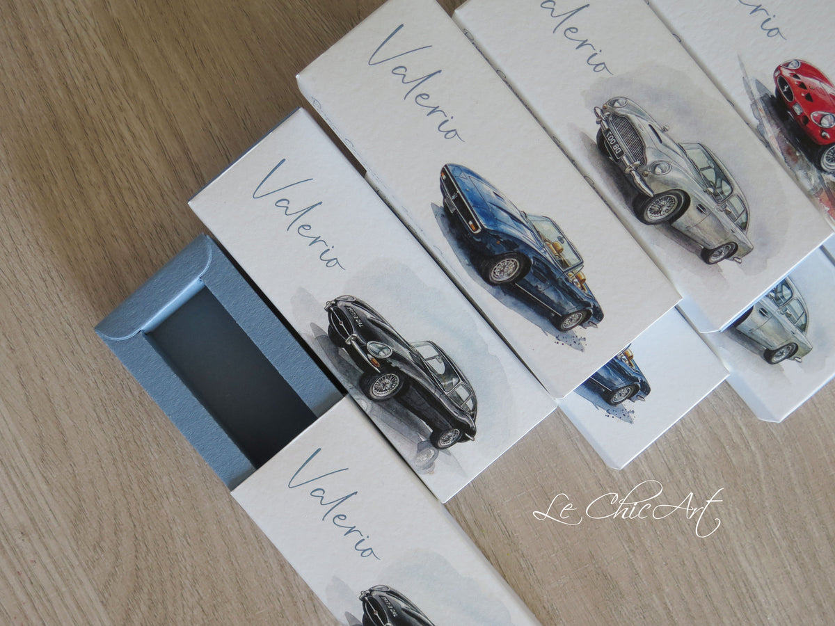 Set 20 Scatoline Portaconfetti Prima Comunione e Cresima — Auto d'Epoca Personalizzate