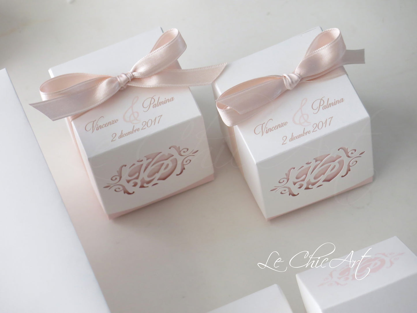 Set Scatole portaconfetti mod. cubo