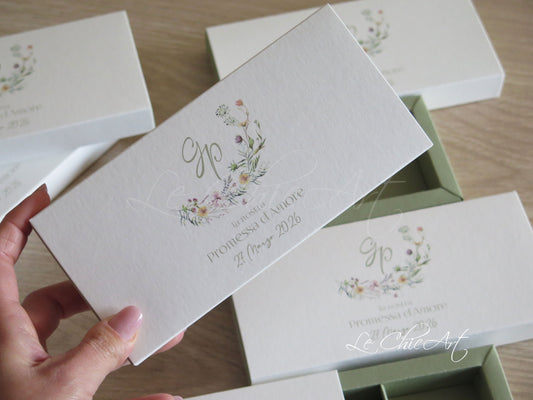 3-compartment tasting box set