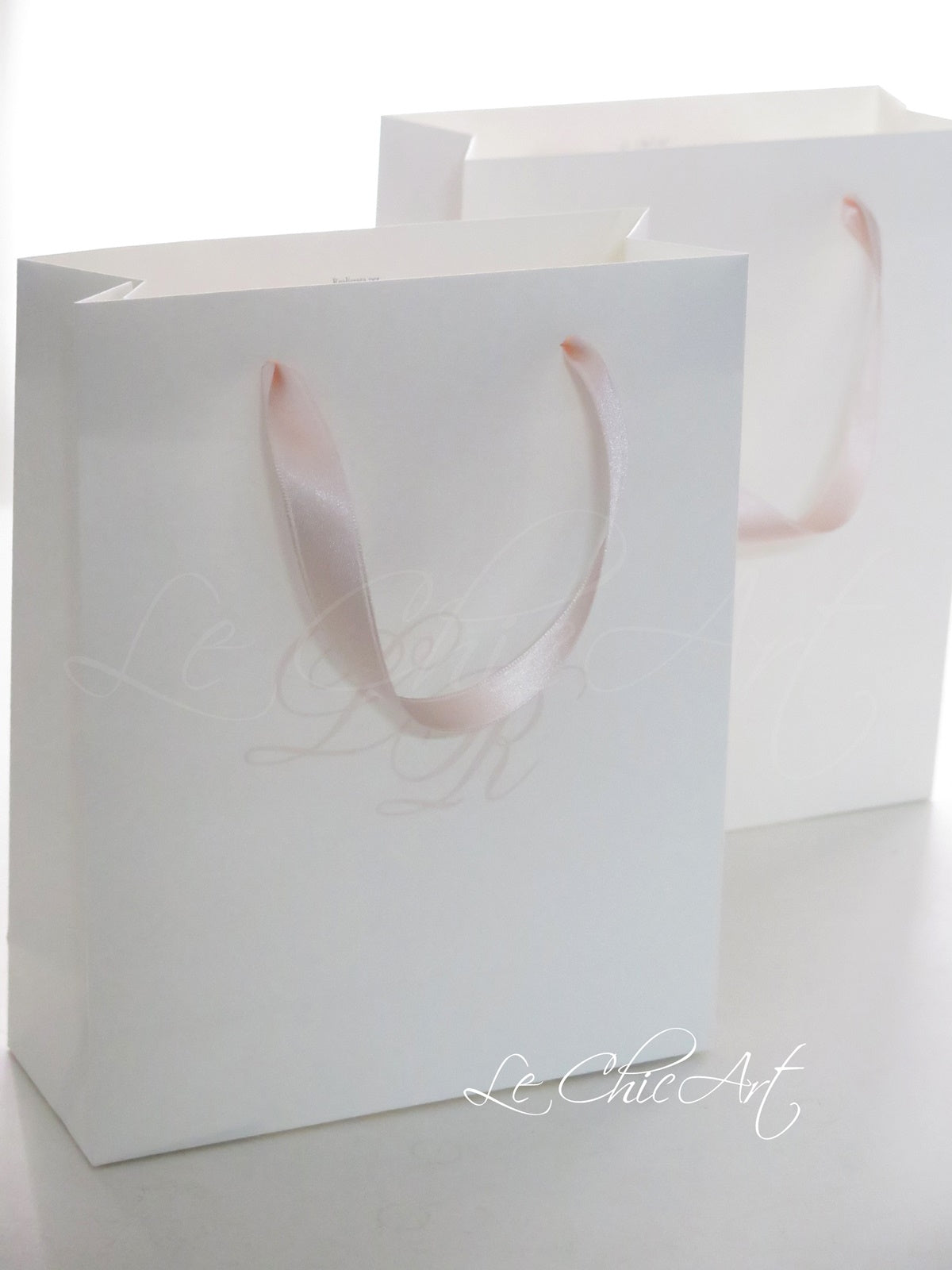 Bag con manici in doppio raso 22X18X7cm
