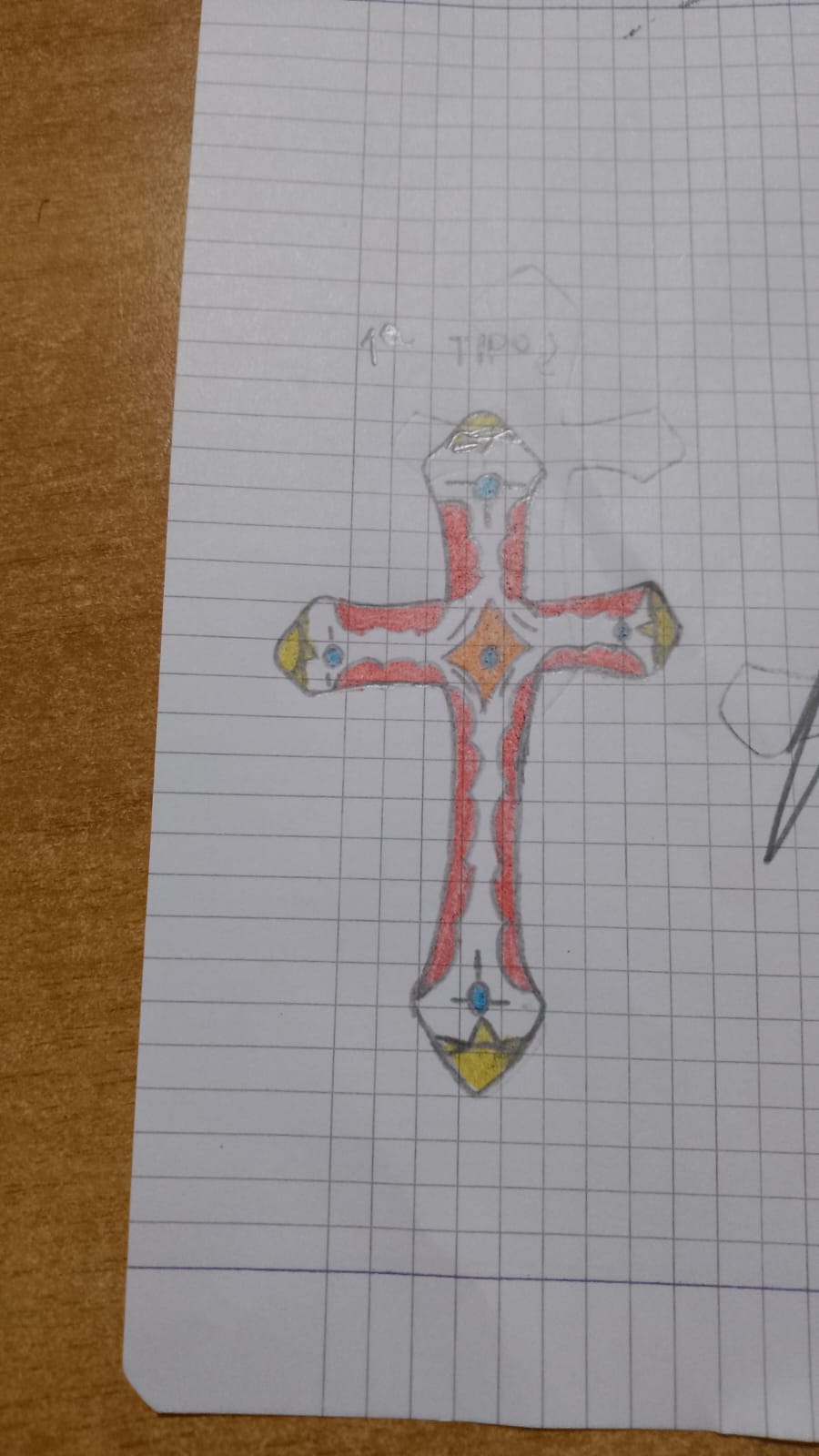 Set 10 bomboniere croce ceramica dipinta a mano personalizzabili per comunione made in Italy
