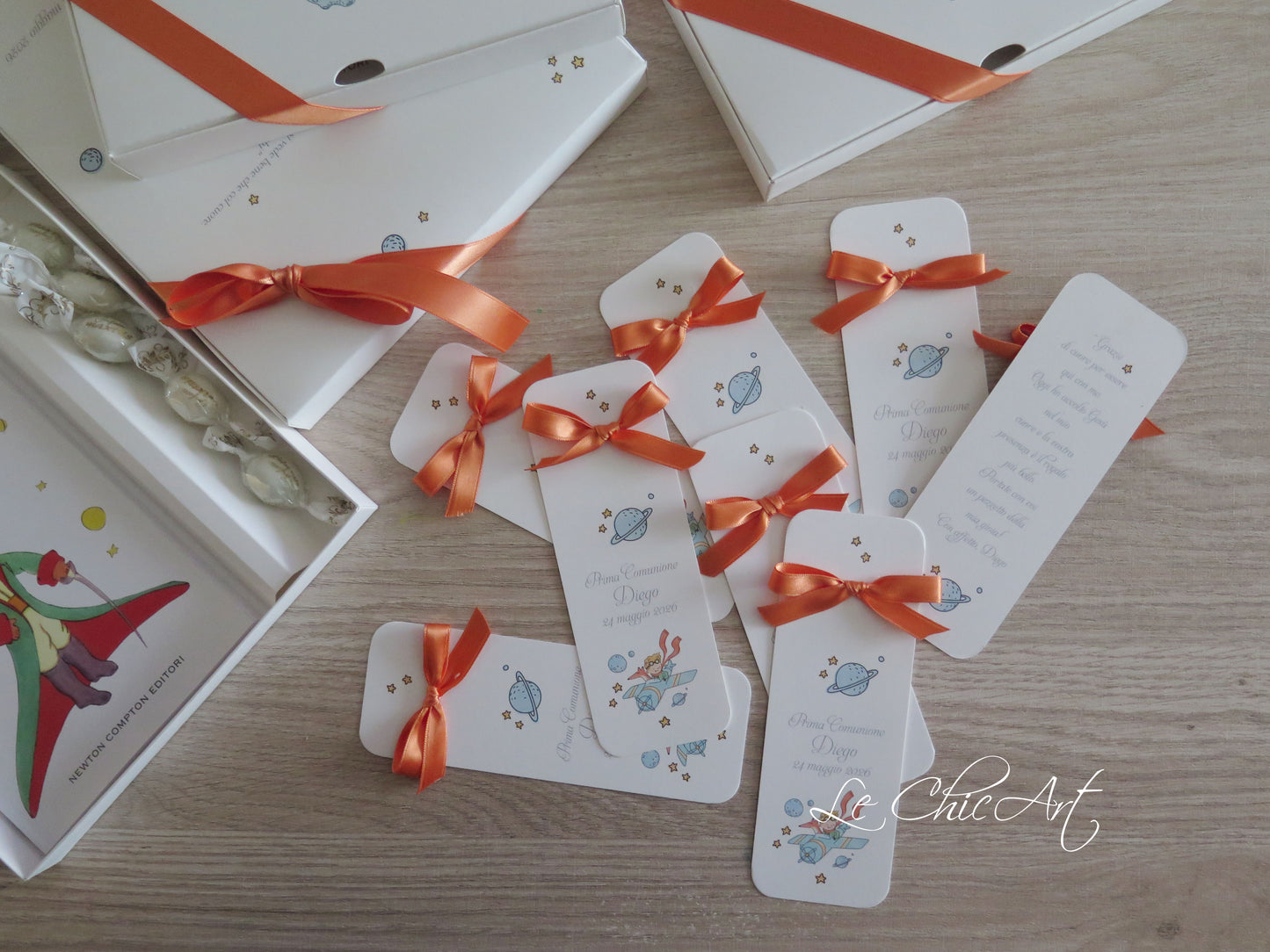 Set of 20 Little Prince Theme Bookmarks