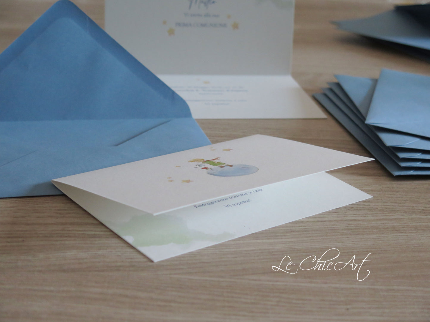 Invitation Set, card and envelope model