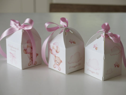 Set of 20 Sea-Themed Confetti Boxes - Sea Animals