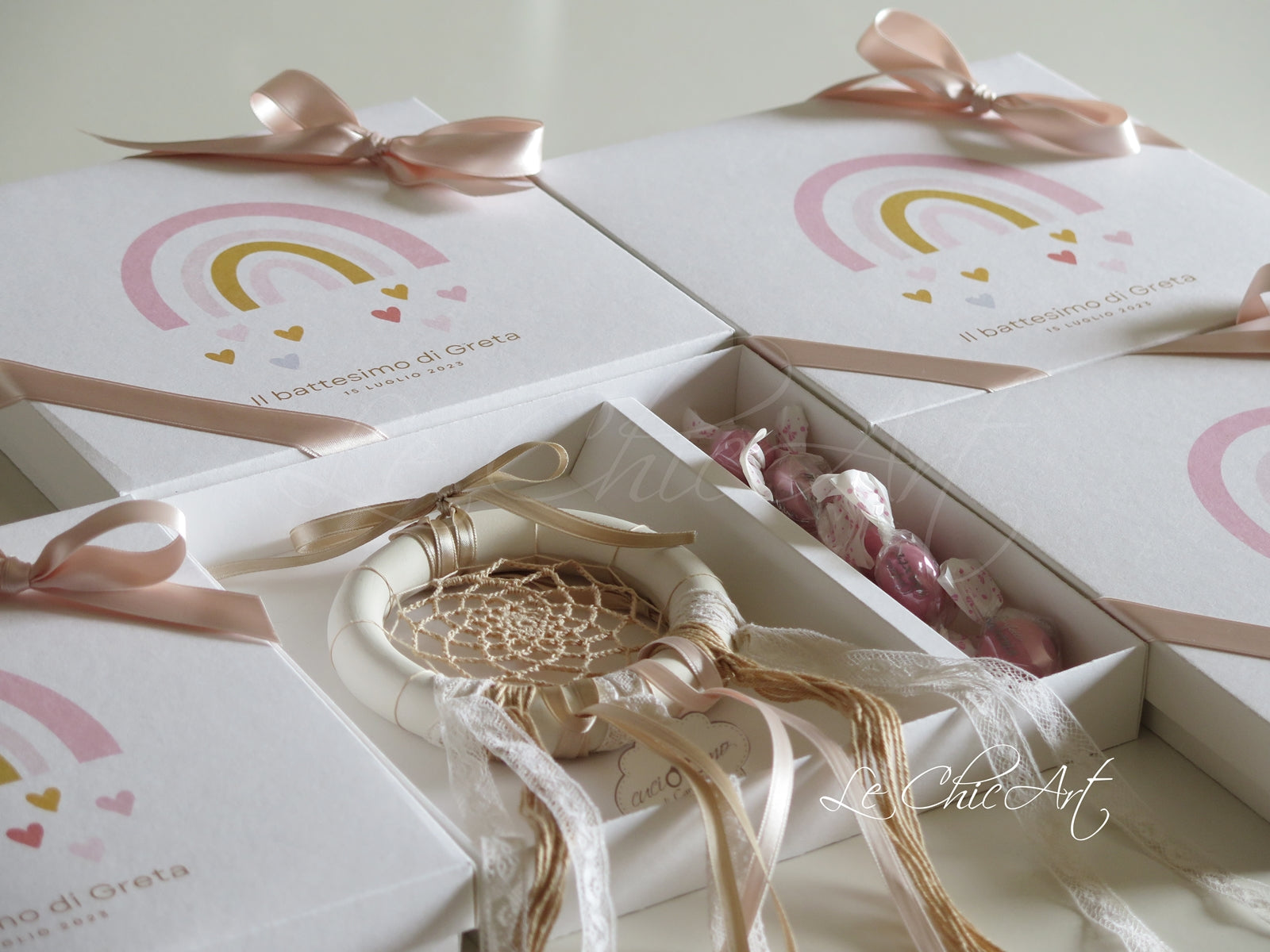 Acchiappasogni Fiori E Nastri - Per La Casa E Per Te - Decorare Cas - Foto 3