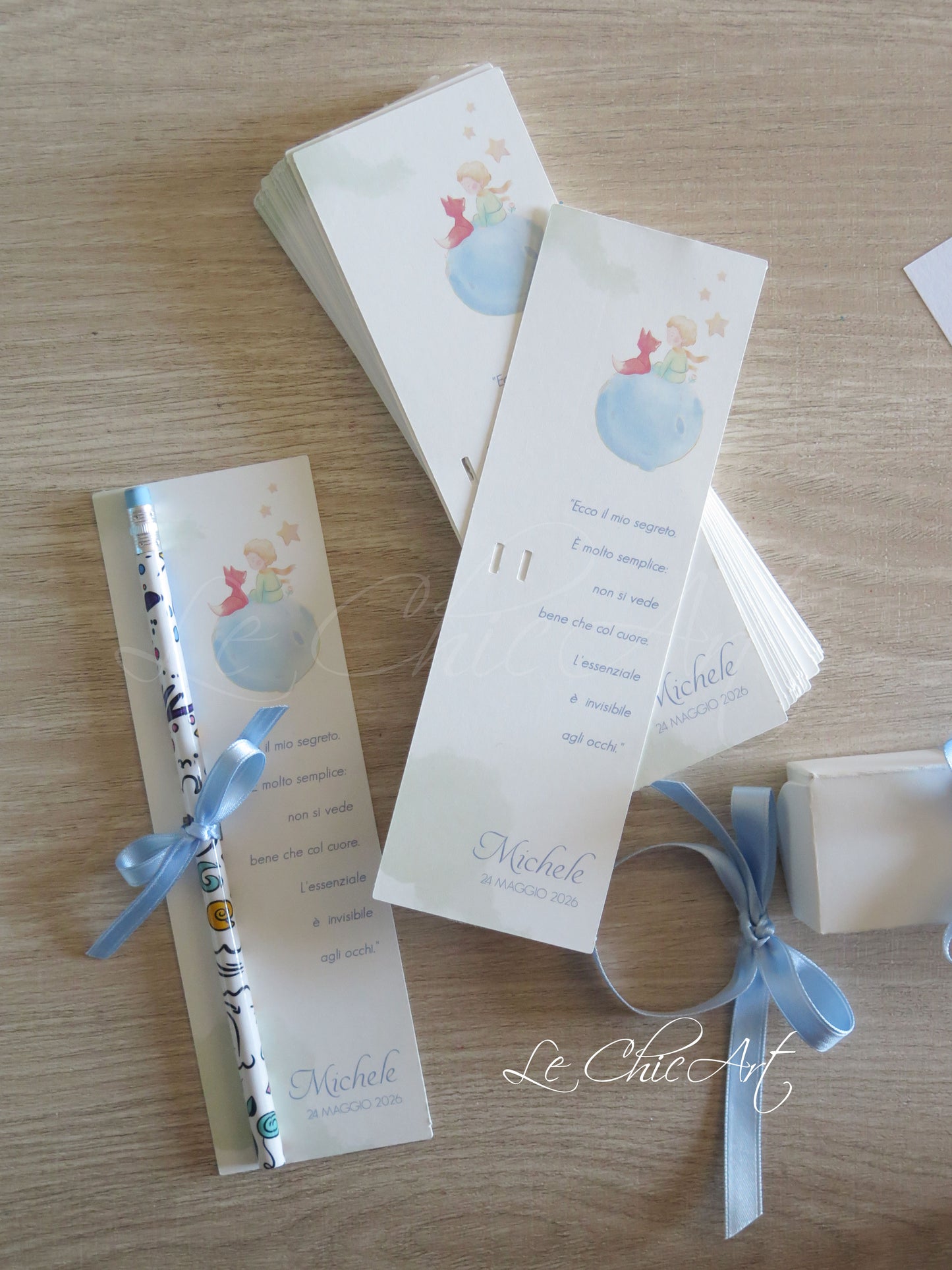 Set of 20 Little Prince Theme Bookmarks