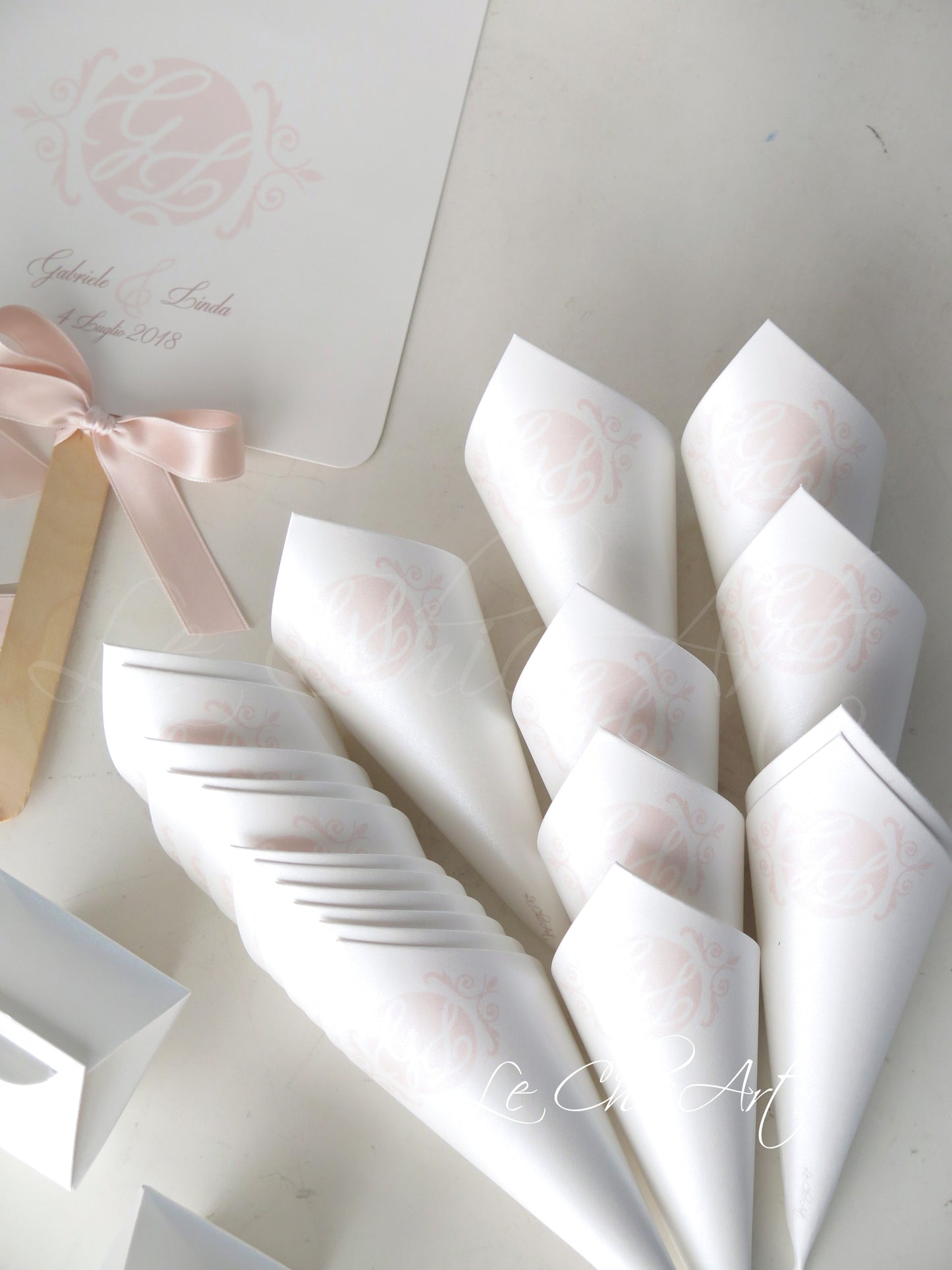 Set Coni con stampa esterna