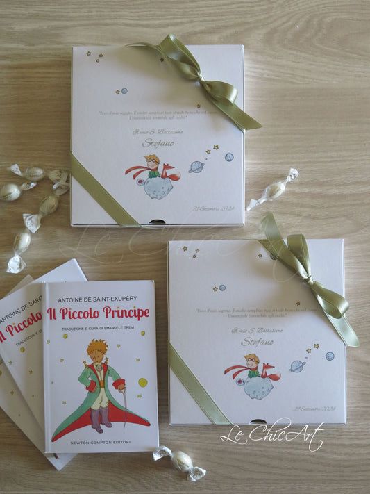 Set Bomboniere libro "Il piccolo principe"